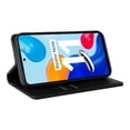 thumbnail image 3 of Funda para Xiaomi Redmi Note 11 4G Estuche de Cuero PU Tipo Cartera con Ranuras para Tarjetas y Cierre Magnético, 3 of 5