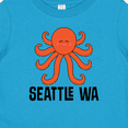 thumbnail image 4 of Inktastic Seattle Octopus Washington Vacation Boys or Girls Baby T-Shirt, 4 of 5