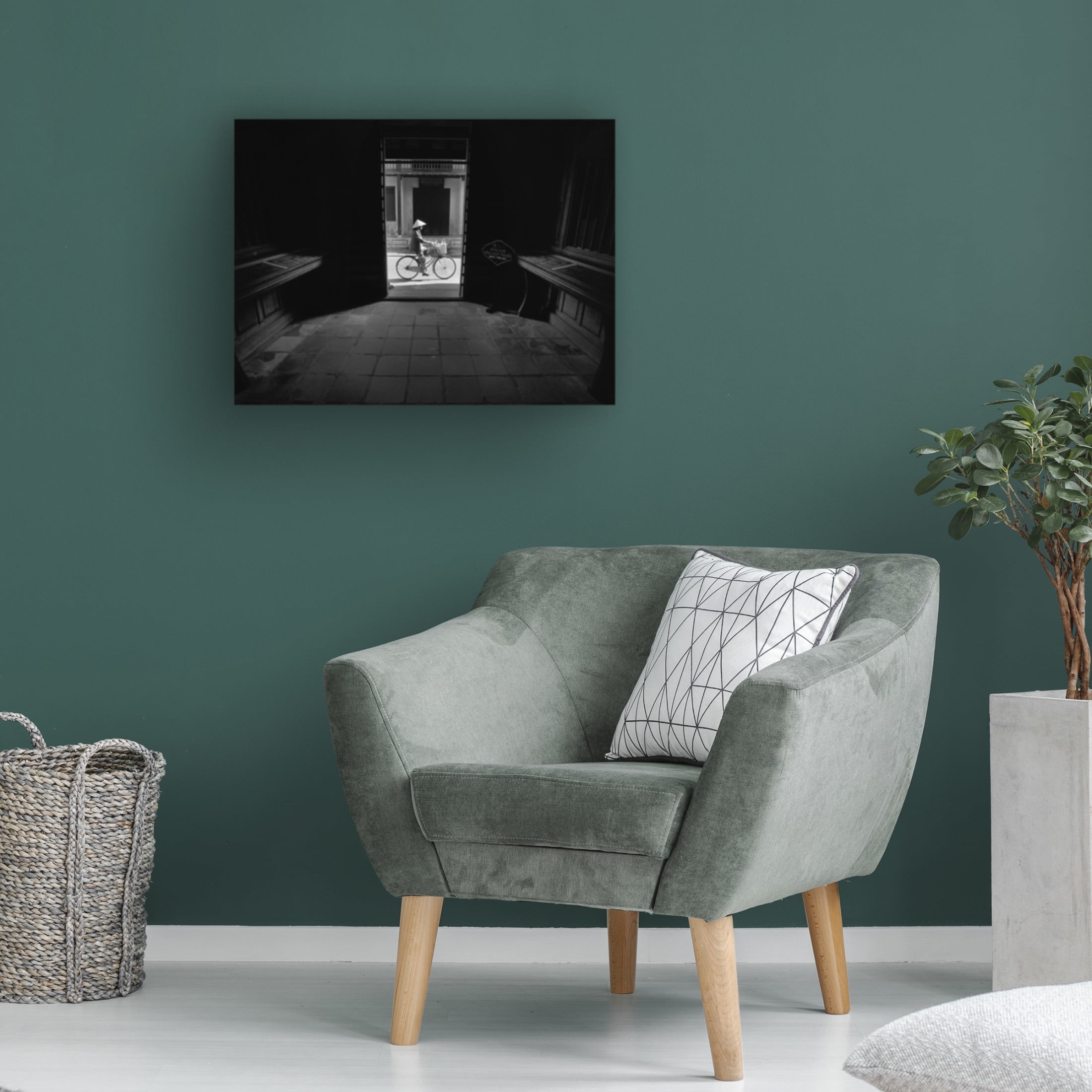 Trademark Fine Art Samara Ratnayake Crossing the doorway Canvas Wall Art