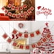 thumbnail image 2 of Feliz Navidad Bandera de Mabula $ Banner de Navidad Feliz Navidad $ Banner de Navidad Decoración navideña, 2 of 4