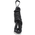 thumbnail image 2 of Látigo negro de piel sintética – 61' accesorios de disfraz tejidos látigos – 1 pieza de cuero de vaca para caballo, 2 of 4
