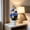 Blue, variant on Simulation Three Leaf Orchid Bonsai, Film Like Artificial Flowers Pot Plant for Indoor Home Decoration