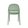 thumbnail image 3 of Shay Indoor and Outdoor Stackable Chair - Aloe Green - Set of 2, 3 of 6