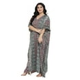 thumbnail image 4 of Oussum Women Plus Size Kaftans Dresses Long Casual Maxi Caftan Dress for Ladies, 4 of 8