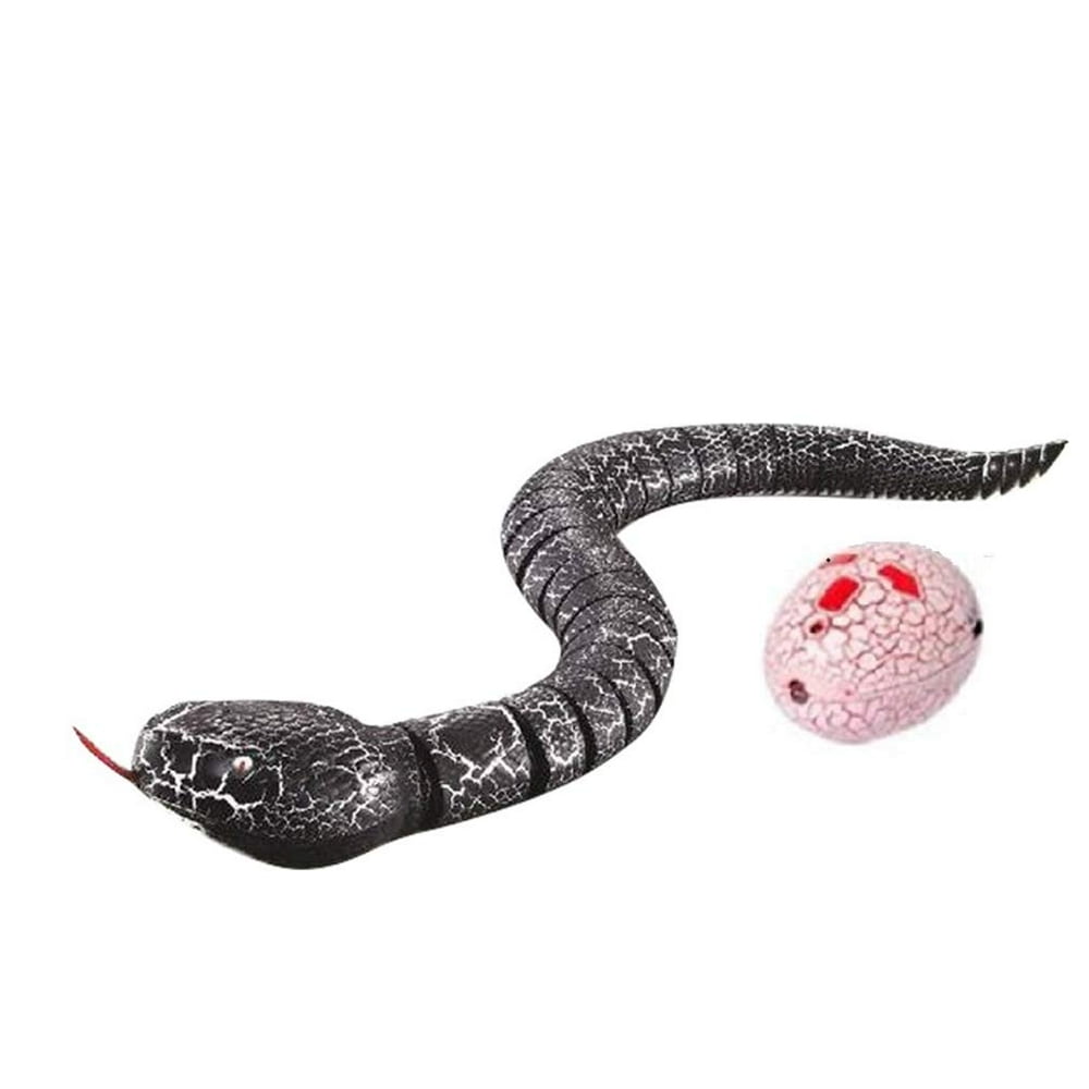 Realistic Remote Control Snake With Egg Shaped Controller Has