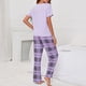 thumbnail image 4 of Conjunto de ropa de dormir de manga corta, pijama de manga corta para mujer, conjunto de ropa de dormir de manga corta, conjunto de ropa de dormir optimizado para la excelencia, 4 of 6