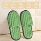 thumbnail image 2 of Balery Cactus Pantuflas de Casa de Felpa Silenciosas con Diseño Estampado, Zapatillas Cómodas Antideslizantes de Algodón para Interior-Medium, 2 of 8