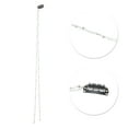 thumbnail image 3 of Unique Bargains 1 Pc Braided Hair Chain Beads Braid Hair Accessories for Women Shiny Silver Tone, 3 of 5