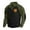 Beige, variant on BADHUB Men's Corduroy Sweatshirts Pullover Casual Long Sleeve Stand Collar Pullover Top 1/4 Button Elbow Patch Retro Sweatshirts Holiday Deals S-3XL