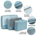 thumbnail image 2 of Otwoo 7 Pack Packing Cubes Compatible Suitcase Travel Luggage Organiser Set Suitcase Organiser Bags Compatible Clothes Shoes Cosmetics Toiletries_Gift Of G, 2 of 5
