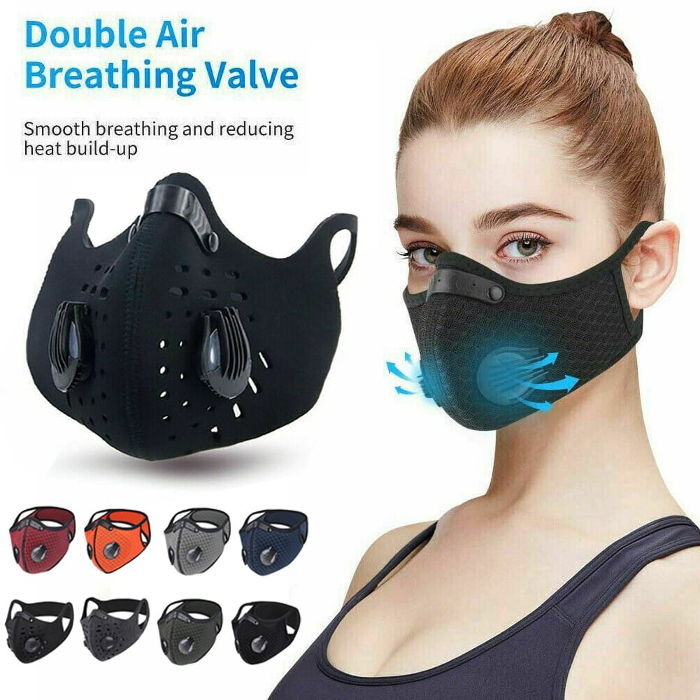 Air Purifying Face Mouth Washable Anti Dust Fog Cycling Riding Outdoor Washable 