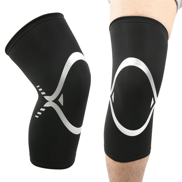 Knee Wrap, Breathable Anti-Slip Outdoor Knee Brace, Close-Fitting Knee Support Brace, for Hiking Running L