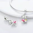 thumbnail image 6 of MULA 925 Sterling Silver Charms fit Bracelet Soul Sisters Pendant Gifts for Women Friends, 6 of 6