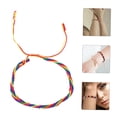 thumbnail image 3 of WEUVEB Custom Bracelet Woven Bracelet Multi Color 1 Set Adjustable Rope for Anniversaries, 3 of 8