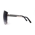 thumbnail image 4 of Extra Large Oversize Shield Curved 80s Funky Shade Gold Smoke, 4 of 4