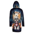 thumbnail image 2 of Happy Halloween Vampire Shih Tzu BOO with Pumpkins Fun and Spooky All Over Print 3D Hooded Duffle Toggle Coat Lion Dog Lover Gifts - 00018, 2 of 6