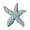 Blue C, variant on yatuiex Marine‑Themed Cabinet Knob, Solid Iron Coastal Drawer Pull with Starfish Shell Crab Vintage Relief Furniture Hardware White B