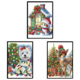 thumbnail image 1 of Kit Cuaderno Pintura Artística Con Diamantes 5D DIY Casa Gato Forma Especial para Amigos, 1 of 9