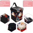 thumbnail image 2 of Santa Claus Foldable Mini Trash Can for Car with Lid, Leak-Proof, and Hanging Storage Bag - Car Trash Can, 2 of 6