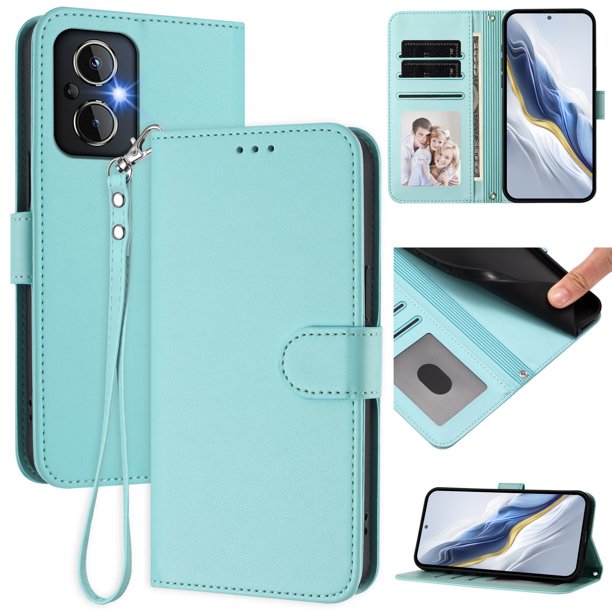 Funda Cartera GANGXUN para OnePlus Nord N20 5G – Cierre Magnético, Protección RFID, Correa Desmontable, Compatible con Carga Inalámbrica