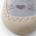 thumbnail image 5 of Ferjadq Baby Sock Shoes Soft Rubber Sole Non Slip Knit Upper Indoor Outdoor Learning Walk Socks for Infant Blue,0-6 Months, 5 of 6