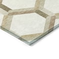 thumbnail image 3 of Addison Rugs Chantille Indoor/Outdoor Transitional Lattice Ivory Machine Washable Rectangle Rug, 9' x 12', 3 of 8