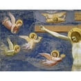 thumbnail image 3 of Giotto 14x12 Black Modern Framed Museum Art Print Titled - Crucifixion - Detail, 3 of 5