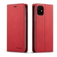 thumbnail image 4 of Dteck Wallet Case with Card Holder PU Leather Flip with Kickstand and Magnetic Closure TPU Shockproof Protective Cover , For iPhone 11 Pro Max 6.5", red, 4 of 6