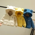thumbnail image 5 of AJZIOJIRO Kids Toddler Boys Girls Puffer Down Jacket for Baby Winter Warm Down Coats Outwear 2-9Y Boys Girls Hooded Ears Thickened Snowsuit Cartoon Outwear Jacket, 5 of 8