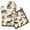 German Shepherd Dogs, variant on German Shepherd Dogs with Flowers Kitchen Oven Mitt and Pot Holder Sets 2 Pcs for Baking, Cooking and Grilling, Heat Resistant Up To 392 °F
