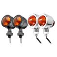 thumbnail image 1 of 2Pcs Motorcycle Turn Signal Lights Halogen Direction Indicators Turn Signals Super Bright Amber Blinker Rear Lights Lamp White Mingyiq, 1 of 9
