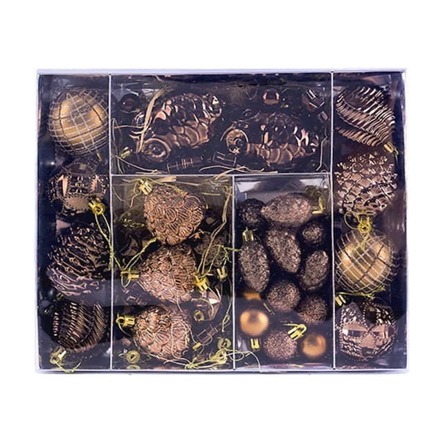 SIfdSeng Get it Fast 53 . Copper Brown and Gold Non Breakable Hanging Spherical Suitable for .