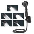 thumbnail image 4 of Turbo Shower Head Five-Speed Pressurized Creatiive Anti-Drop Bathroom Accessories Durable Water-Saving Digital Display, 4 of 19