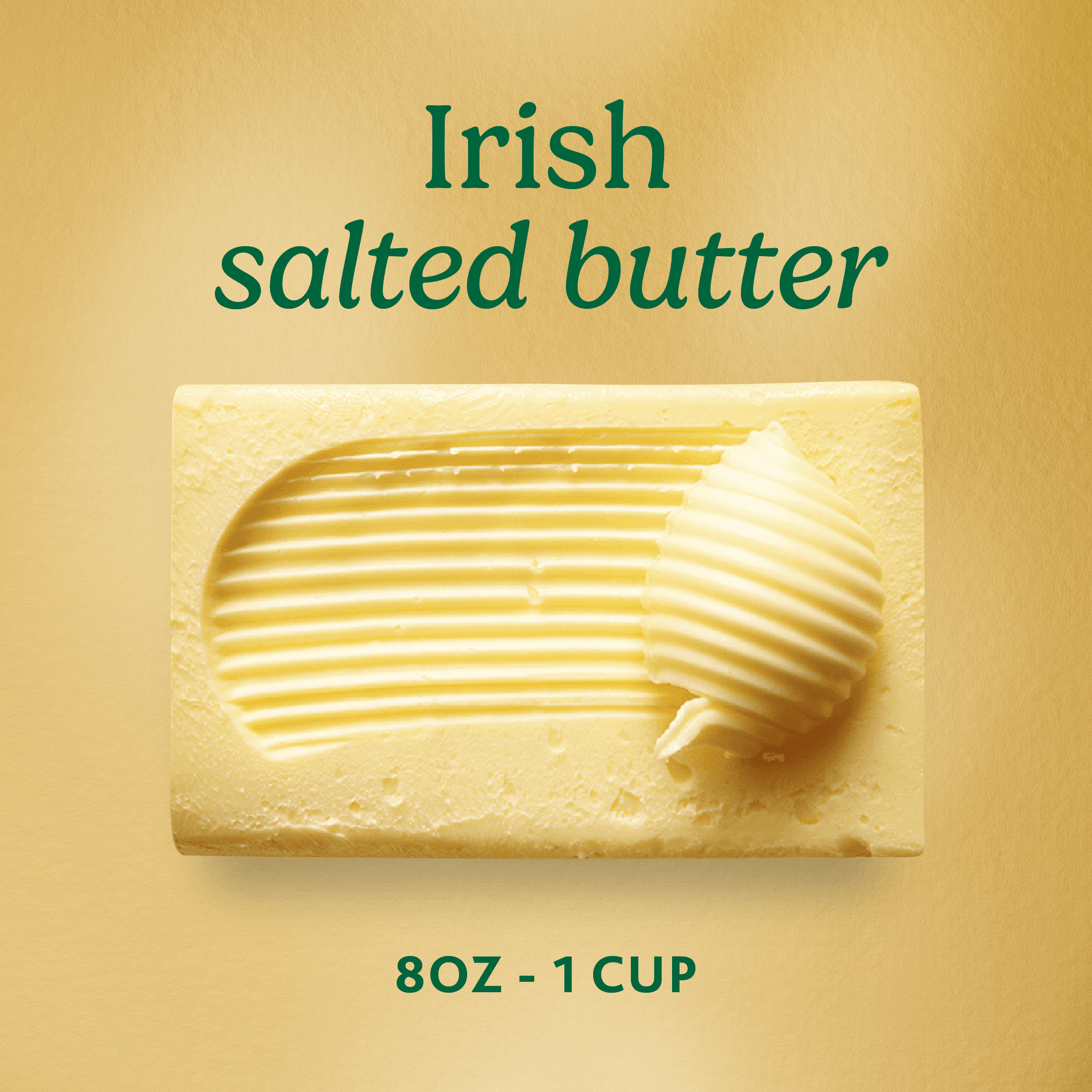 Kerrygold Grass-Fed Salted Pure Irish Butter, 8 oz.
