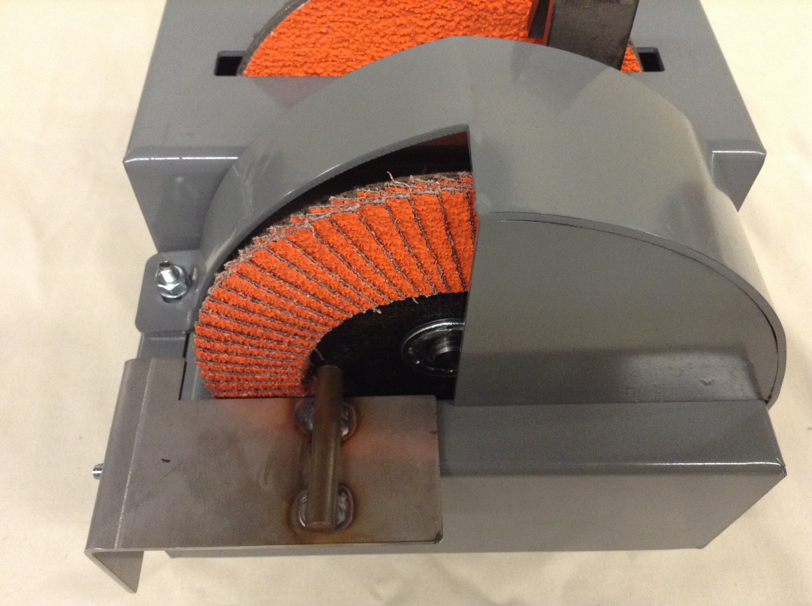 RBG Dual Disc Blade Grinder & Sharpener, Mulching Blade Sharpener, Coarse 24 Grit, 19.75"L x 11"W x 11.5"H, 1 Count