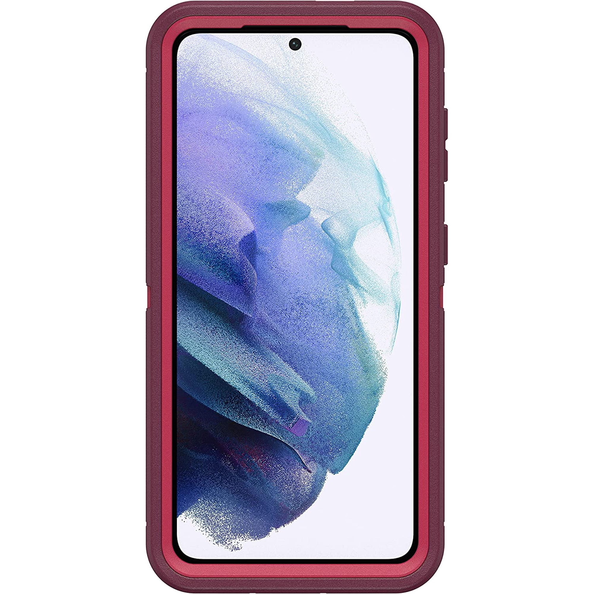 OtterBox Galaxy S21 5G (Only) - Defender Series Pro Case - Berry Potion (Raspberry Wine/Boysenberry) - Case Only - Screenless Edition - Rugged & Durable - with Port Protection - Non-Retail Packaging