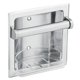 thumbnail image 1 of Moen 2565CH Donner Soporte de jabón comercial con barra de agarre, montaje empotrado, cromo, 1 of 3