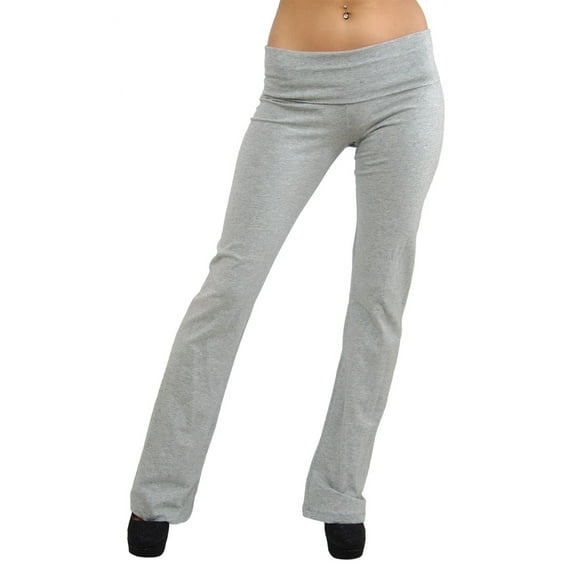 Vivian's Fashions Yoga Pants - Full Length (Junior and Junior Plus Sizes)