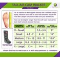 thumbnail image 3 of Mars Wellness Premium Tall Air Cam Walker Fracture Ankle/Foot Stabilizer Boot - XL, 3 of 8