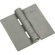 National Hardware - B560 2-1/2" SQR Weldable Surface Hinge NRP 1/pk - Plain Steel