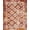 Red, Pattern 3, variant on Design&I 8'x10' Washable Area Rug Boho Throw Vintage Scroll Border Ru Door Felpudo Entryway Scatter for Dining Room, Large Office, Lounge, Snag-Free