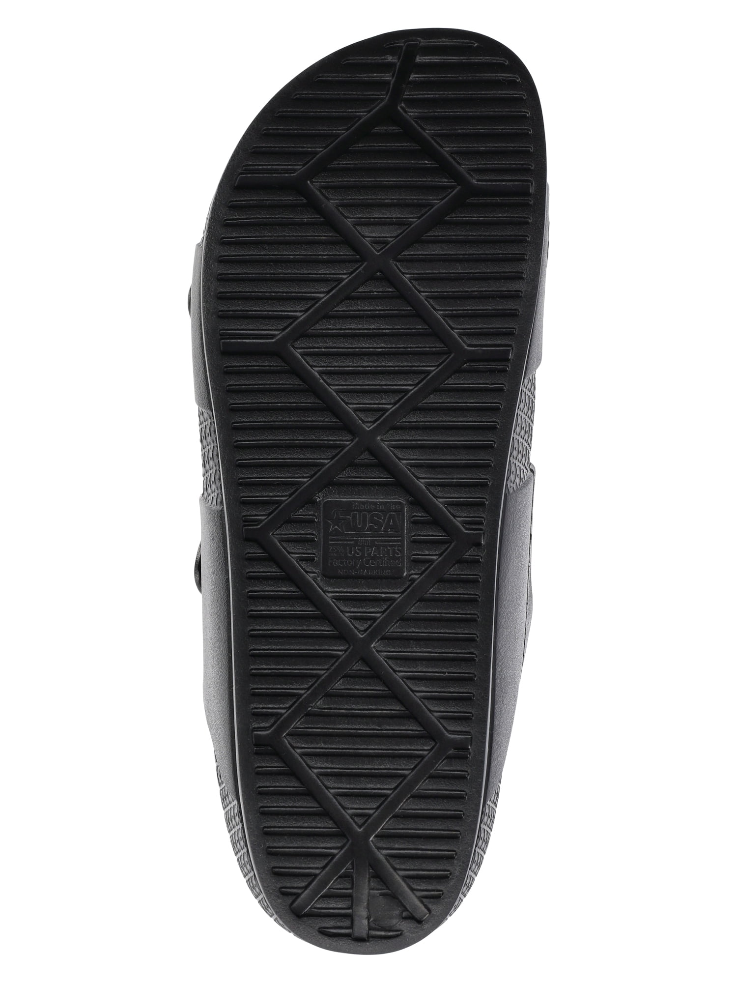 Time and Tru Women's Double Buckle EVA Slide Sandals
