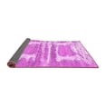 thumbnail image 2 of Ahgly Company Indoor Round Oriental Pink Industrial Area Rugs, 6' Round, 2 of 4