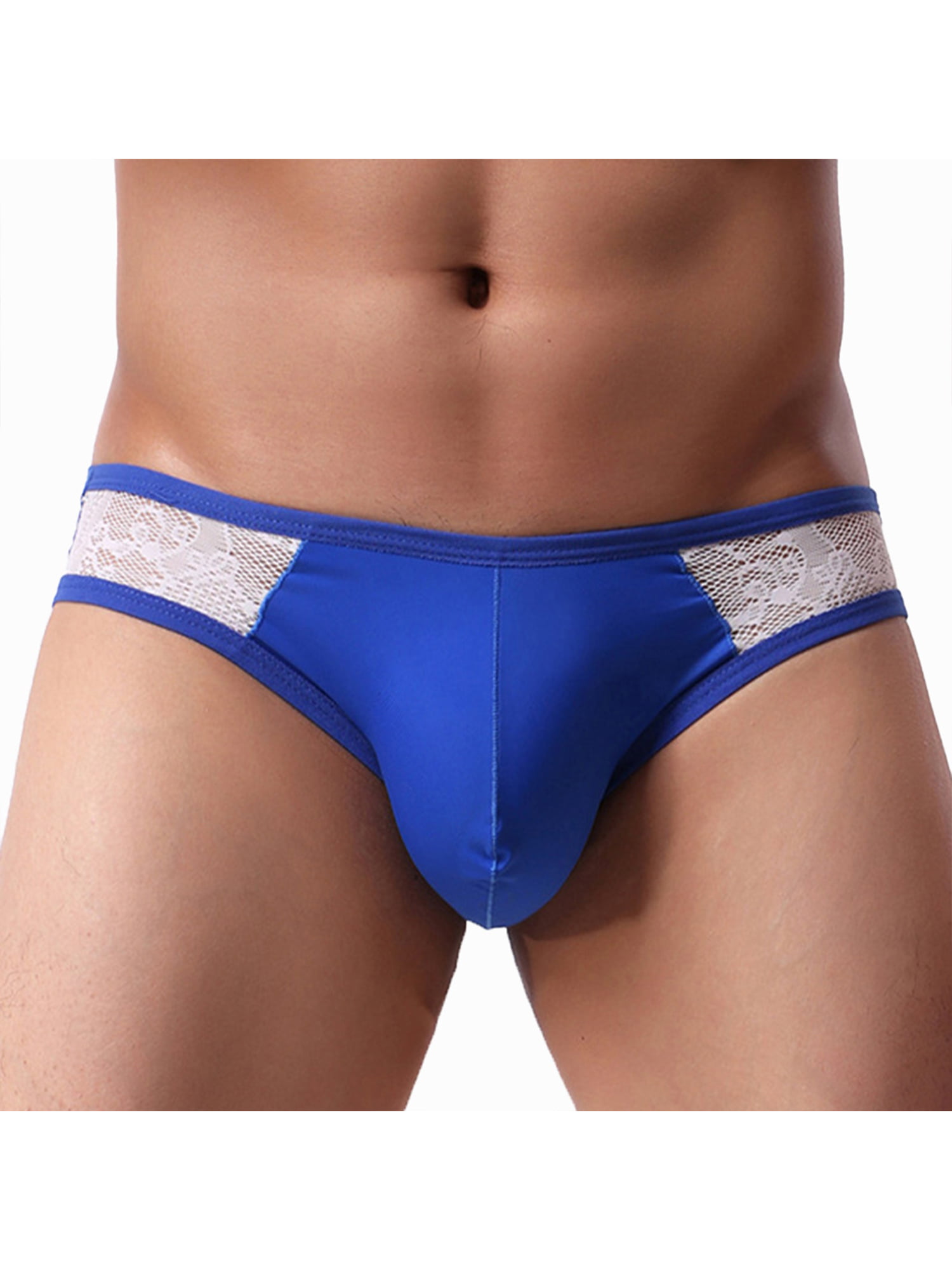 Men's Lace Thong G-String Sissy Pouch Panties Bikini Underwear Briefs Underpants 