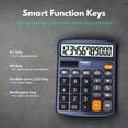 thumbnail image 3 of Calculadora TRULY 837A Pro de 12 dígitos, doble alimentación, metal, 3 of 7