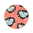 thumbnail image 2 of KDAGR 60 inch Round Beach Towel Blanket Alice The Smile of Cheshire Cat for Tale Wonderland Travel Circle Circular Towels Mat Tapestry Beach Throw, 2 of 2
