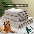 thumbnail image 3 of Balems Pet Mat Deodorant Dog Urine Pad Natural Bamboo Fiber Comfortable Durable Pet Supplies, 3 of 5