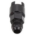 thumbnail image 3 of AN Male Quick Disconnect EFI Adapter Aluminum Alloy Black Anodized, 3 of 8