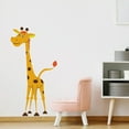 thumbnail image 4 of Adorable Giraffe Wall Decal Sticker for Kids - Cute Animal Themed Wall Decor, 4 of 10