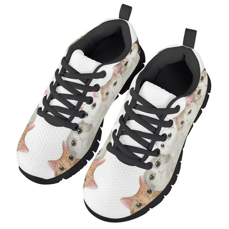 Cat In Running Shoes